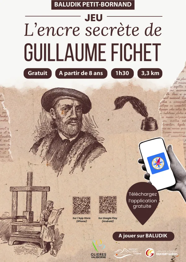 Jeu de piste - L'encre secrète de Guillaume Fichet