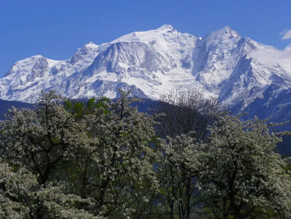 Mont Blanc en printemps