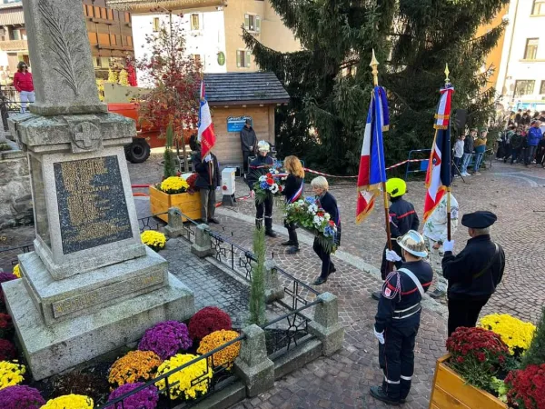 Commémoration de l'Armistice du 11 novembre 1918