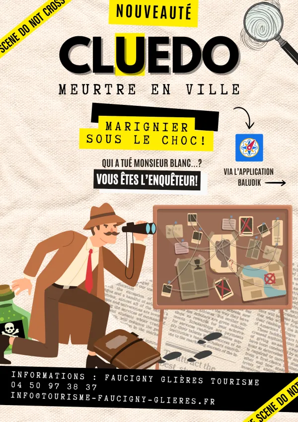 Jeu de piste "CLUEDO"
