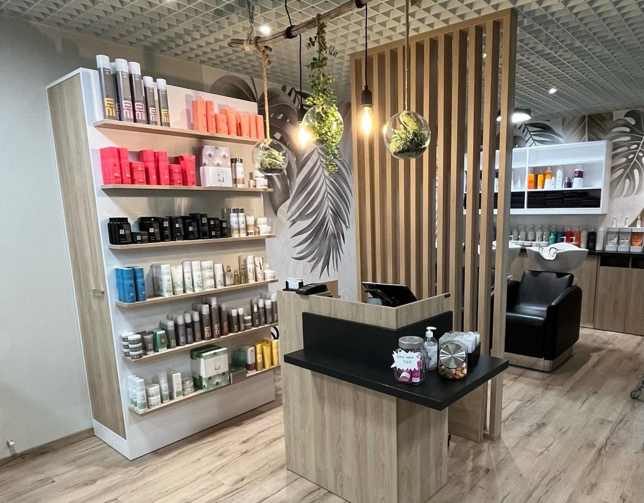 comptoir et boutique