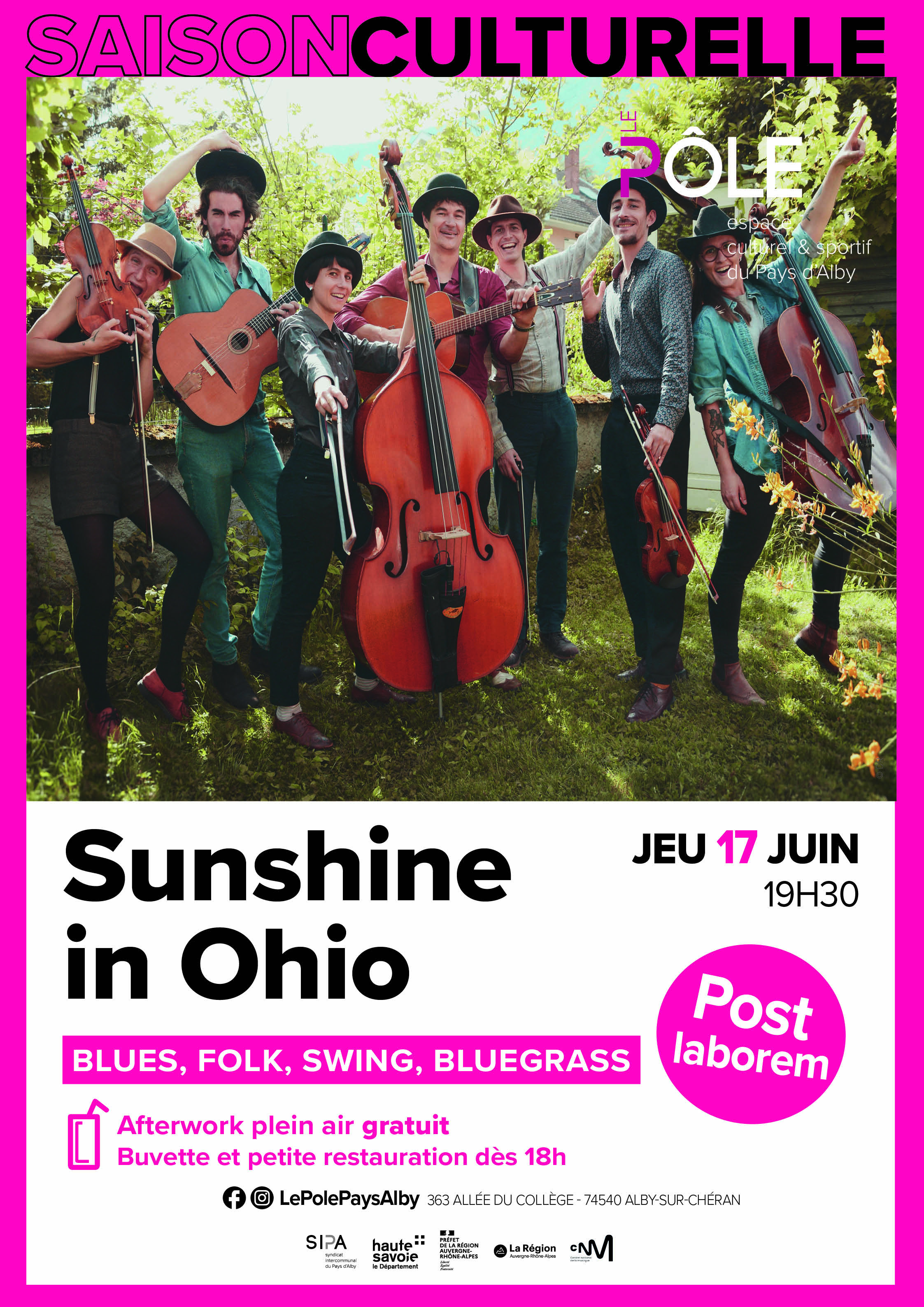 Concert : Sun shine in Ohio