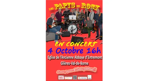 Concert - Les Papy’s du Rock (années 60/70)