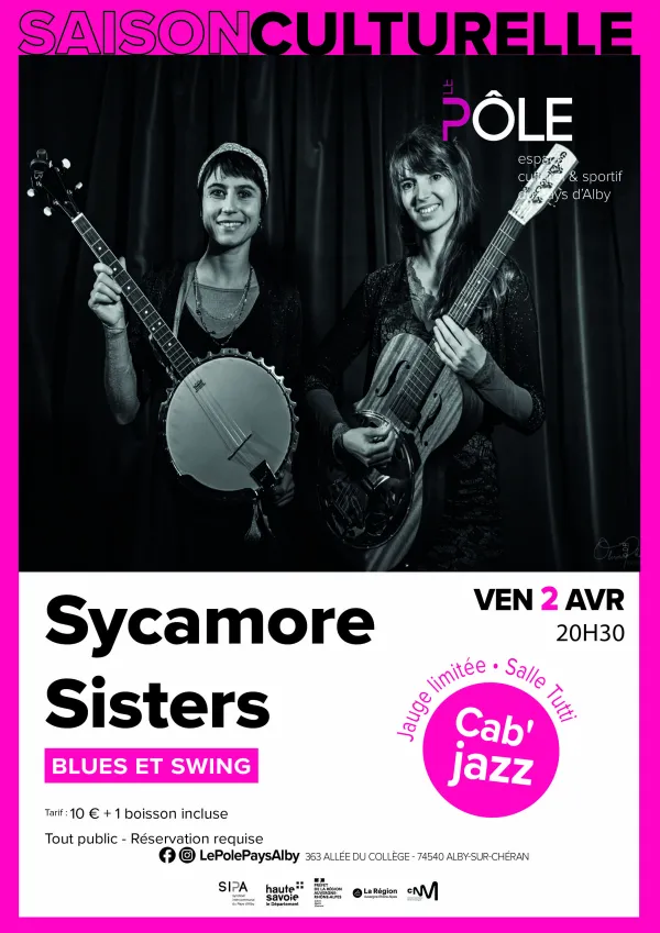 Concert blues et swing : Sycamore Sisters