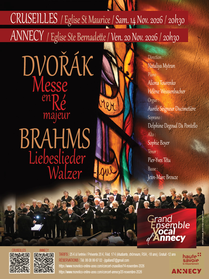 Concert Dvorak et Brahms_Annecy