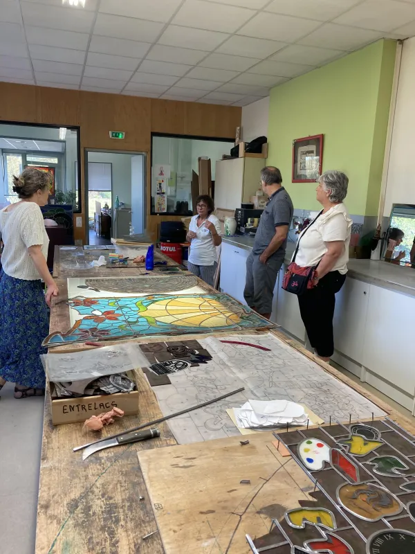 Journées du patrimoine | Portes ouvertes de l'atelier "Christine Charbonnel Meilleur Ouvrier de France en vitraux d’art"