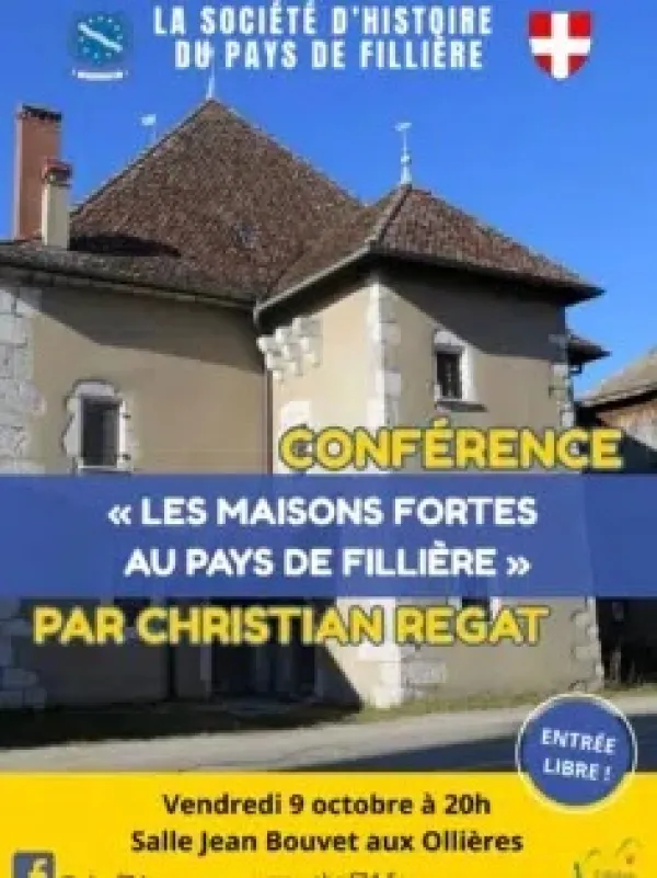 Conférence : Les maisons fortes du pays de Fillière