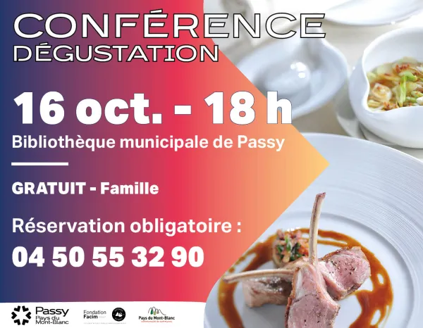 Conférence-dégustation La cuisine du terroir alpin, un lien culturel entre agriculteur, éleveur et cuisinier