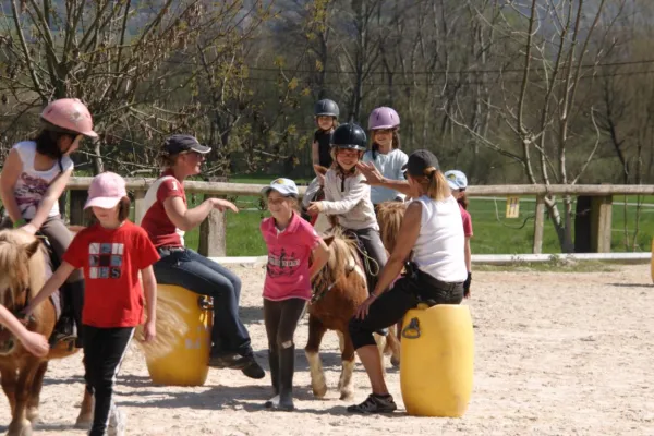 Cours collectif équitation enfant