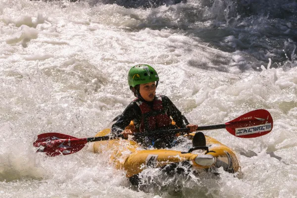 Kayak-raft Découverte à Passy avec Session Raft