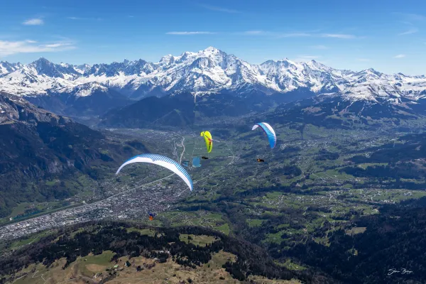 Cours de parapente, stages tous niveaux