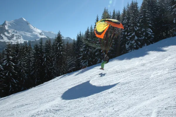 Cours de speed riding avec ABC Ecole des portes du soleil