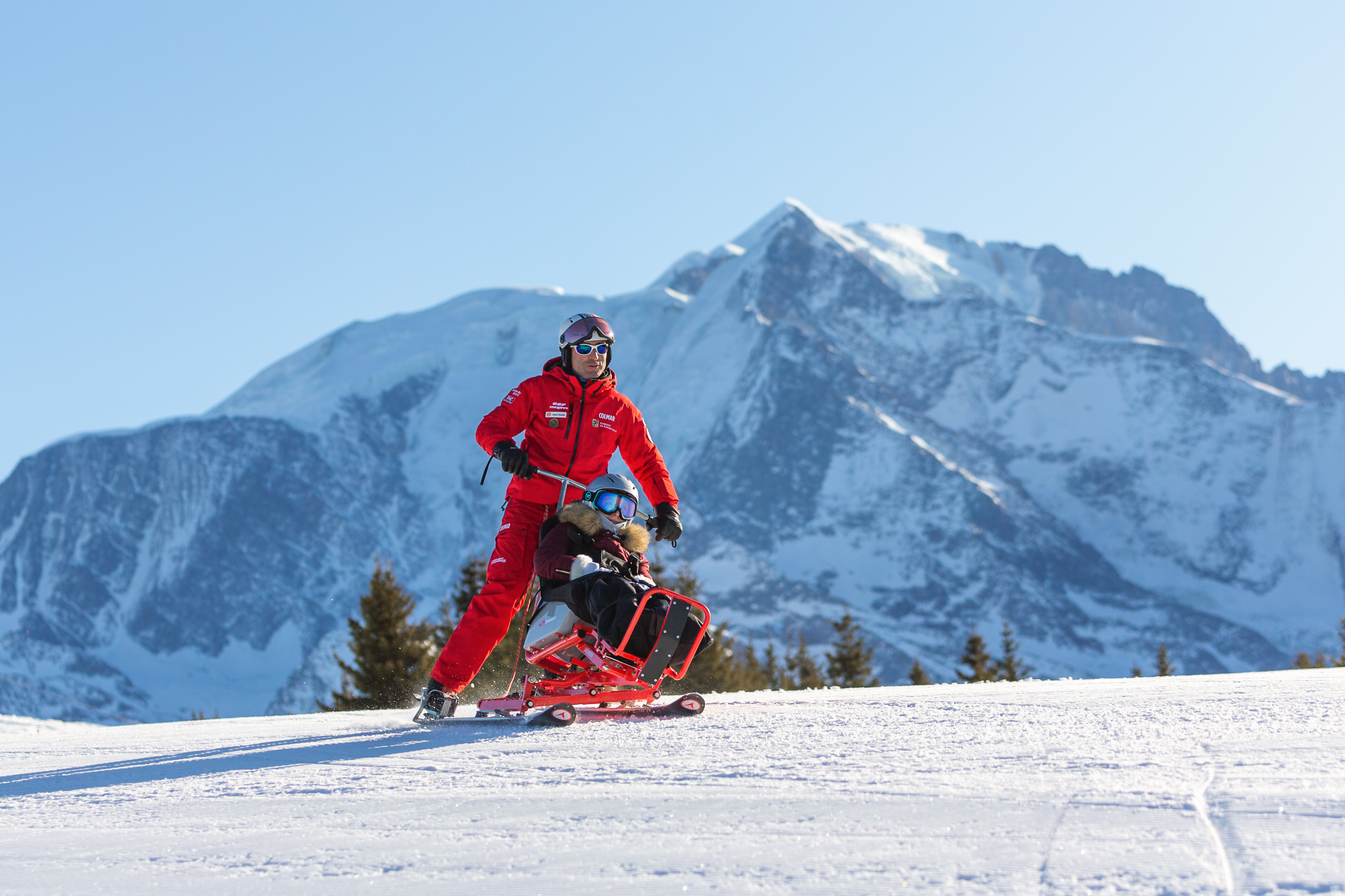 HANDI-SKI FACE MT BLANC