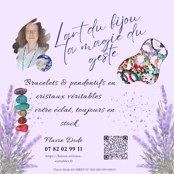 Cristaux & Bijoux Flavie Dode à Saint-Germain-sur-Rhône