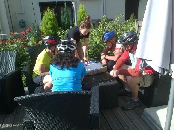 Briefing d'orientation avant le depart