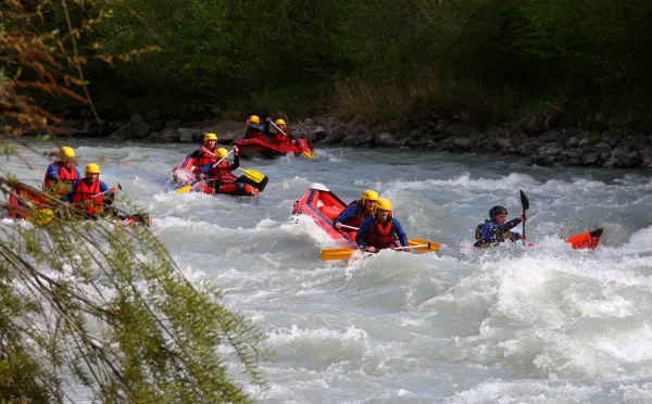Descente découverte en rafting avec Ecolorado Rafting