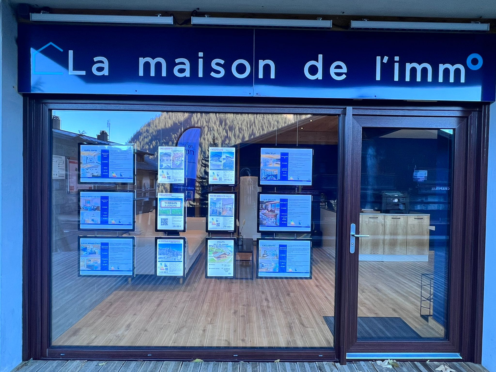 La Maison de l'Immo vitrine