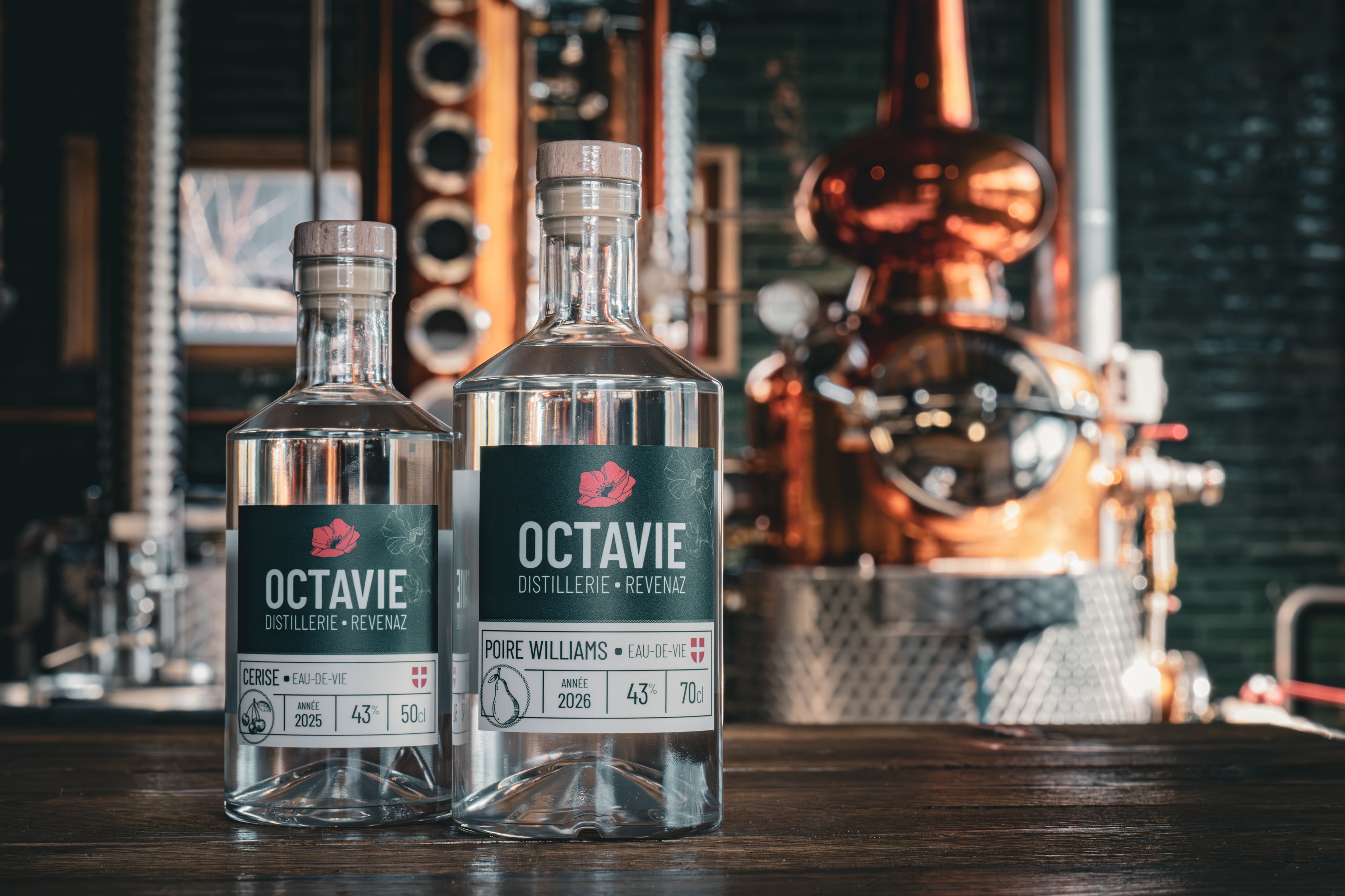Distillerie Octavie Mont-Blanc à Domancy