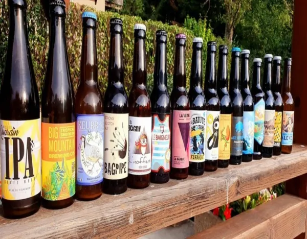Dré dans l'moussu : bières artisanales locales