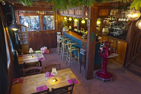 Intérieur du restaurant