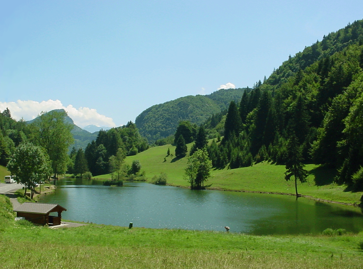 Lac d'Anthon à Mieussy