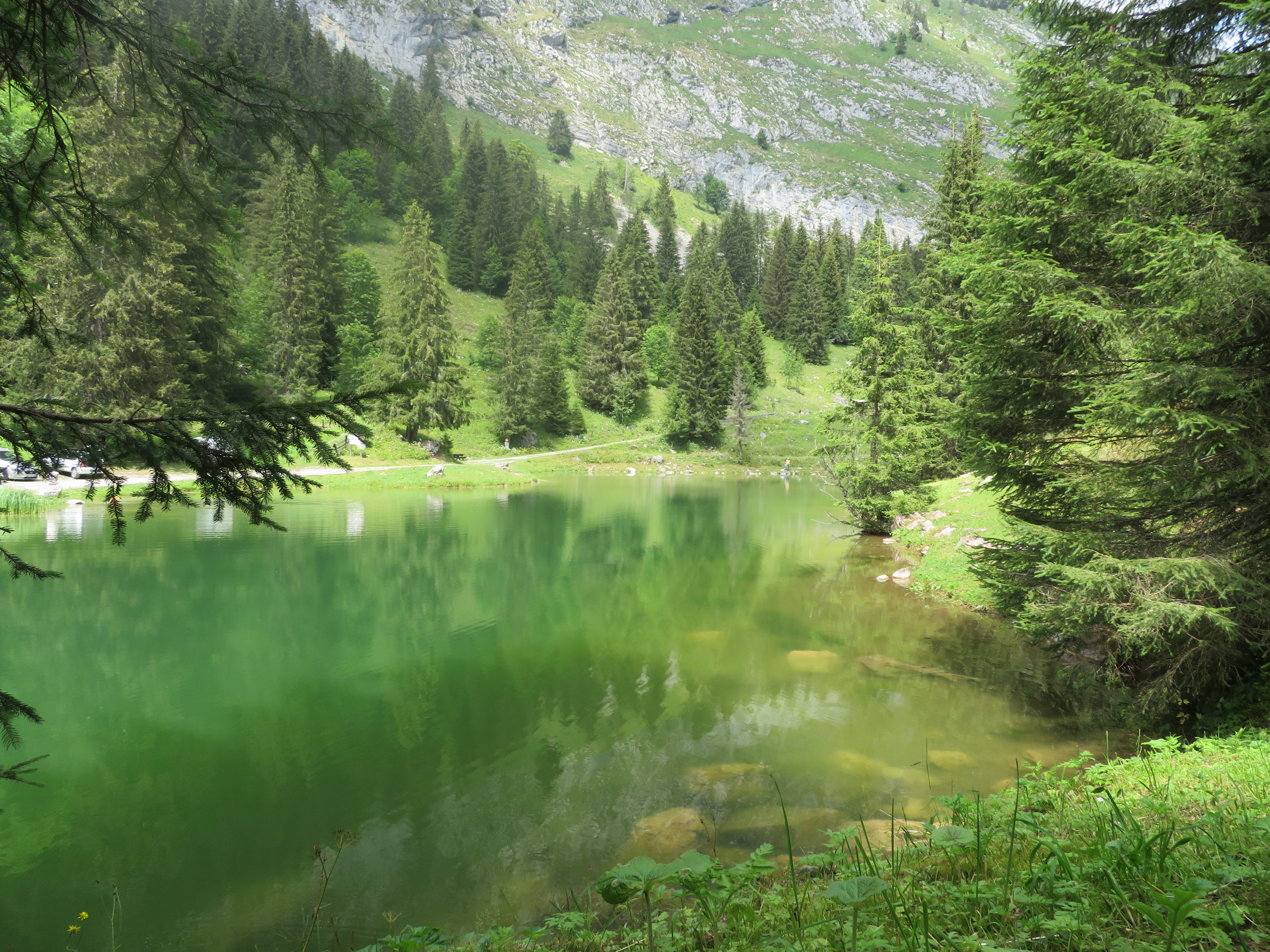 Lac de Fontaine à Vacheresse