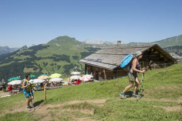 Lac de Tardevant, par le Refuge de la Bombardellaz