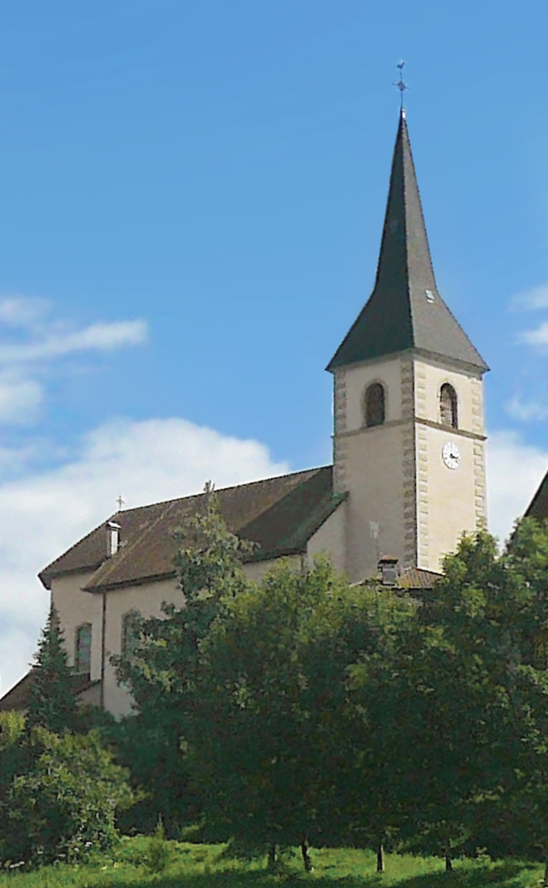 Eglise Saints Ferréol et Ferjeux à Publier