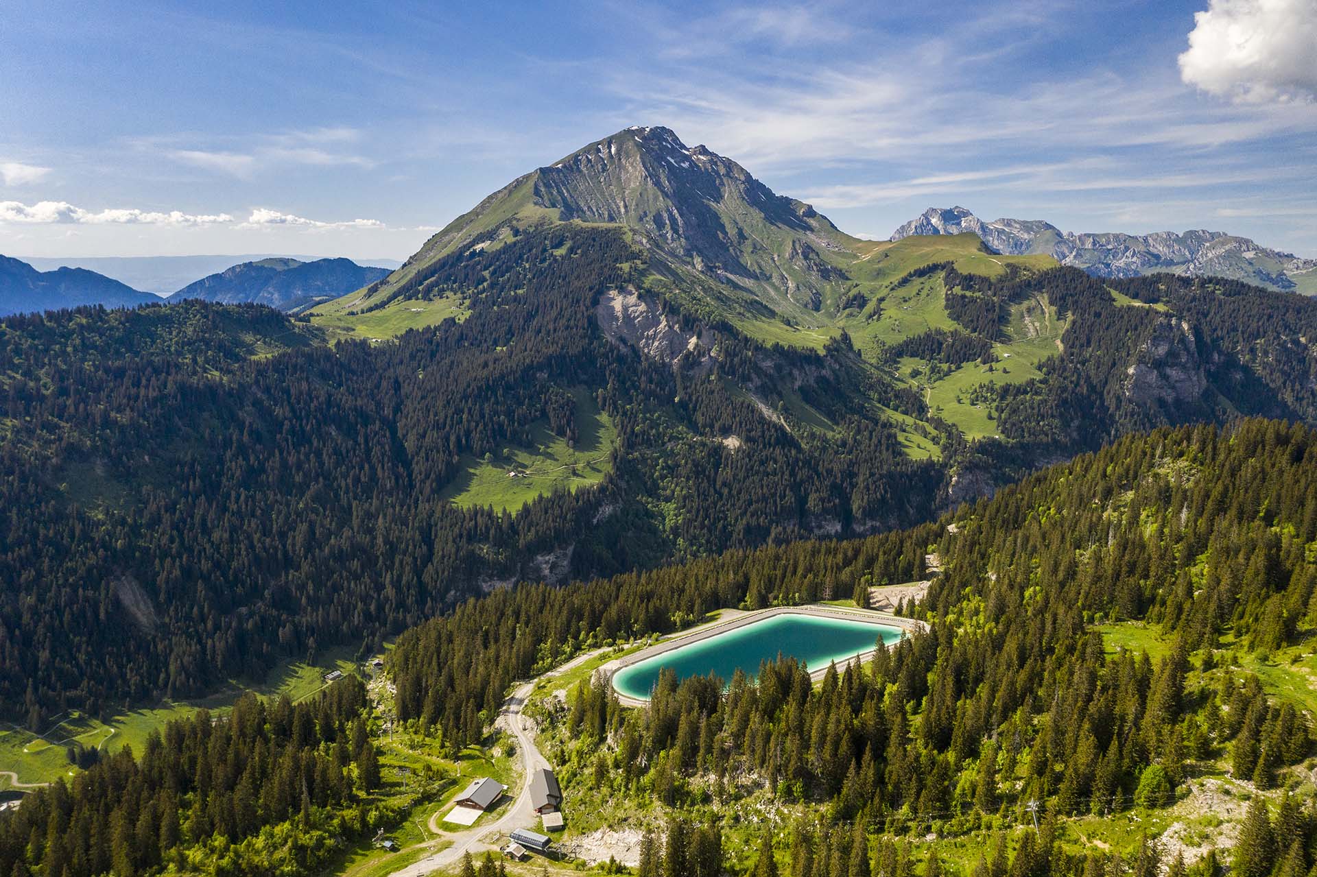 Lac des Queysets-Châtel
