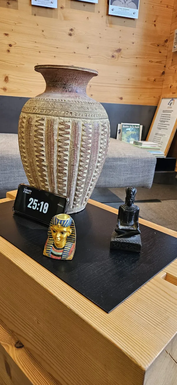 Escape coffre sur le thème de l'Egypte antique