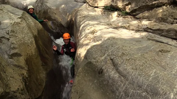 Le canyon sportif de Balme
