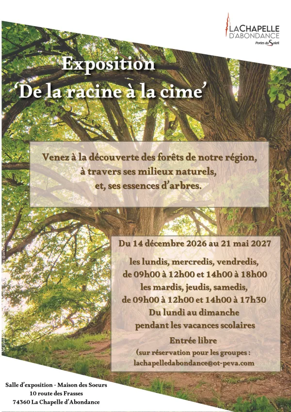 Exposition "De la racine à la cime"