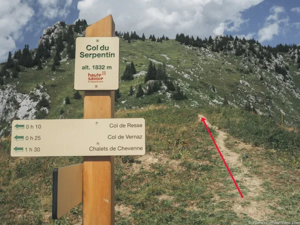 Le Col du Serpentin