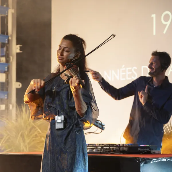 DJ + violonniste