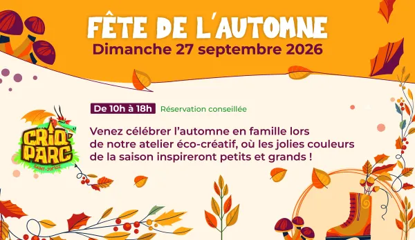 Fête de l'automne au Criq' Parc