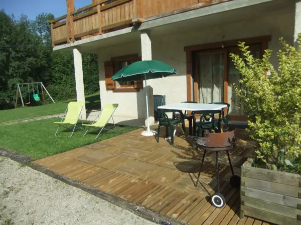 terrasse appartement le nant-large