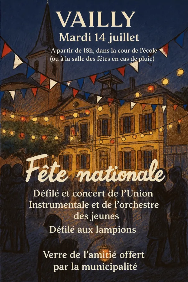 Fête Nationale à Vailly