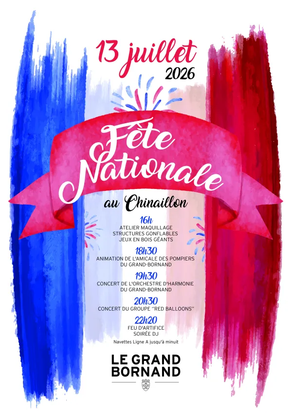 Fête nationale au Chinaillon