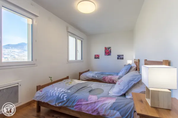 Chambre Giffre : 2 personnes - 2 lits simples