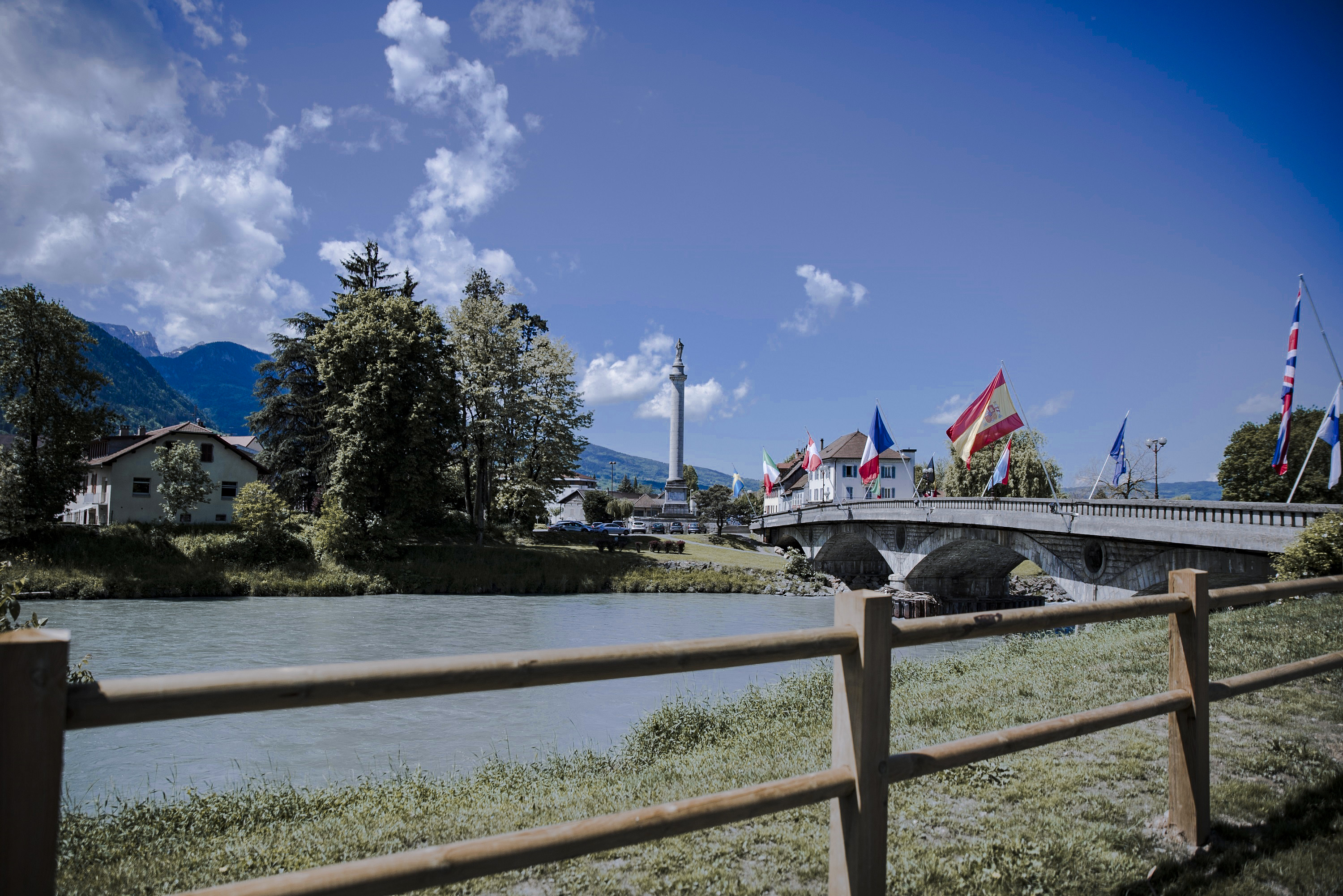 Le Pont de l'Europe à Bonneville