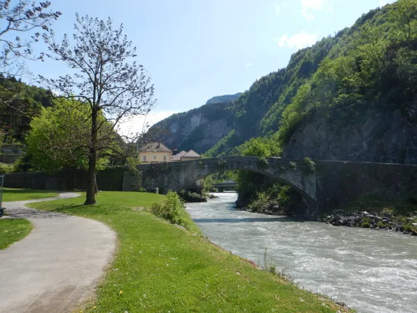 Vue depuis la piste cyclable