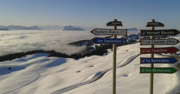 Le Semnoz : domaine nordique