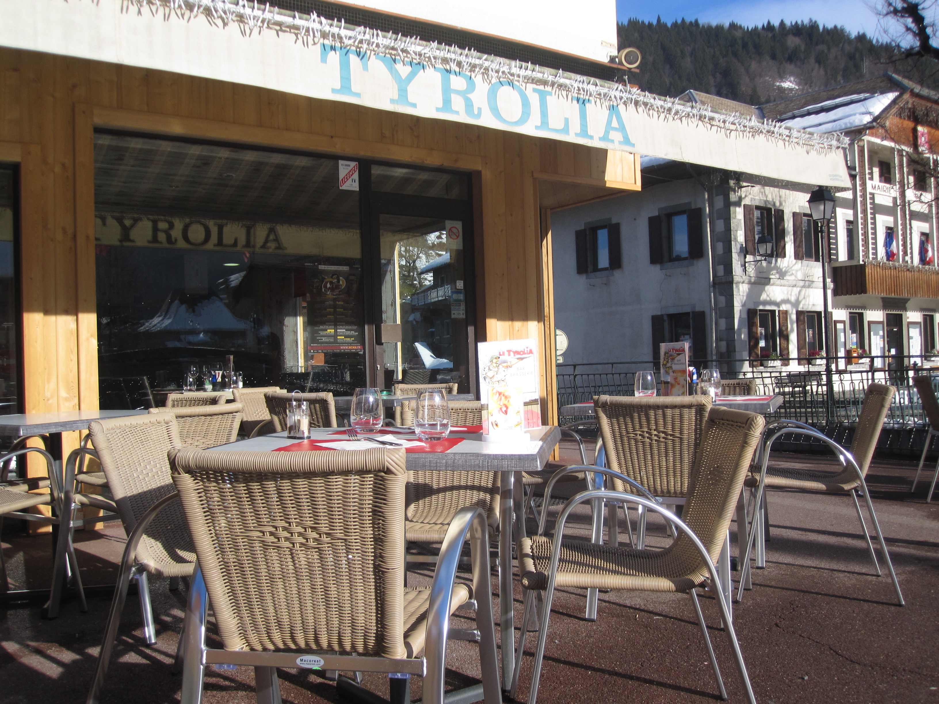 Terrasse Le Tyrolia Morzine