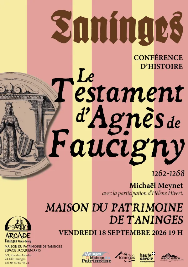 Le Testament d'Agnès de Faucigny (1262-1268)