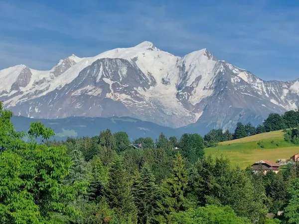 Vue sur le Mont Blanc