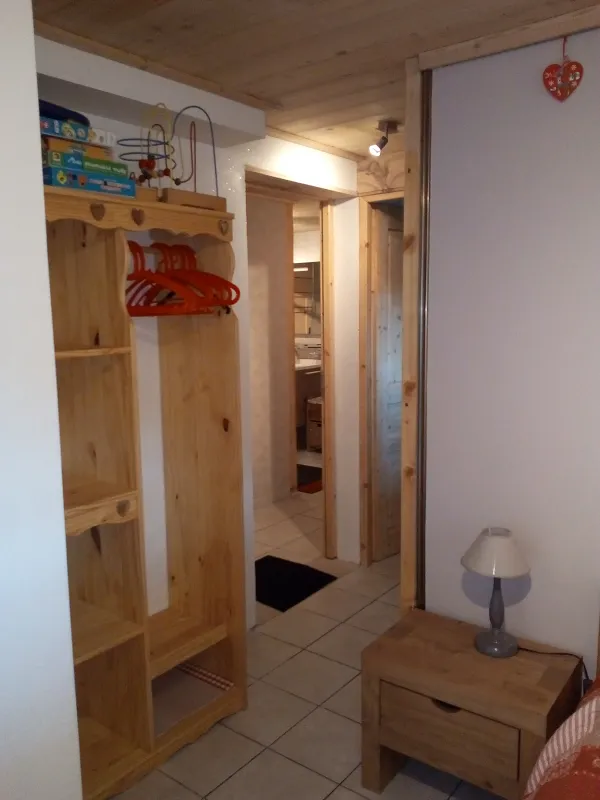 Cheminement vers salle de bain