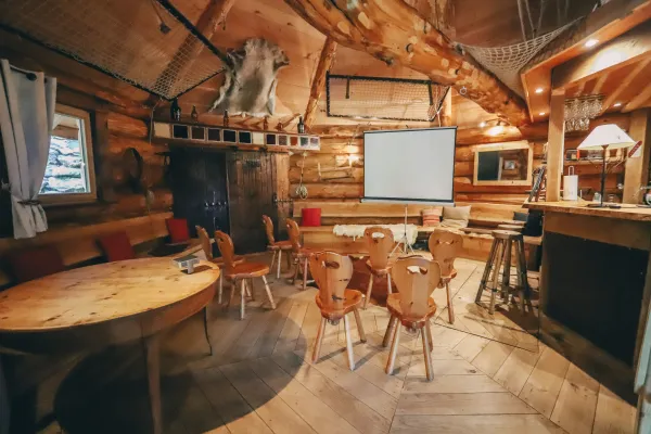 Les cabanes du Salève - Espace de travail