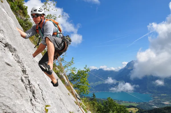 Grandes voies d'escalade
