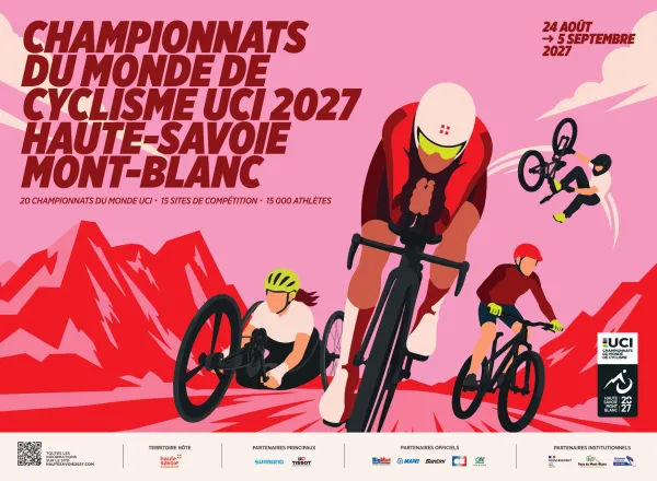 Gravel - Châtel - Championnats du Monde de Cyclisme UCI 2027 Haute-Savoie Mont-Blanc