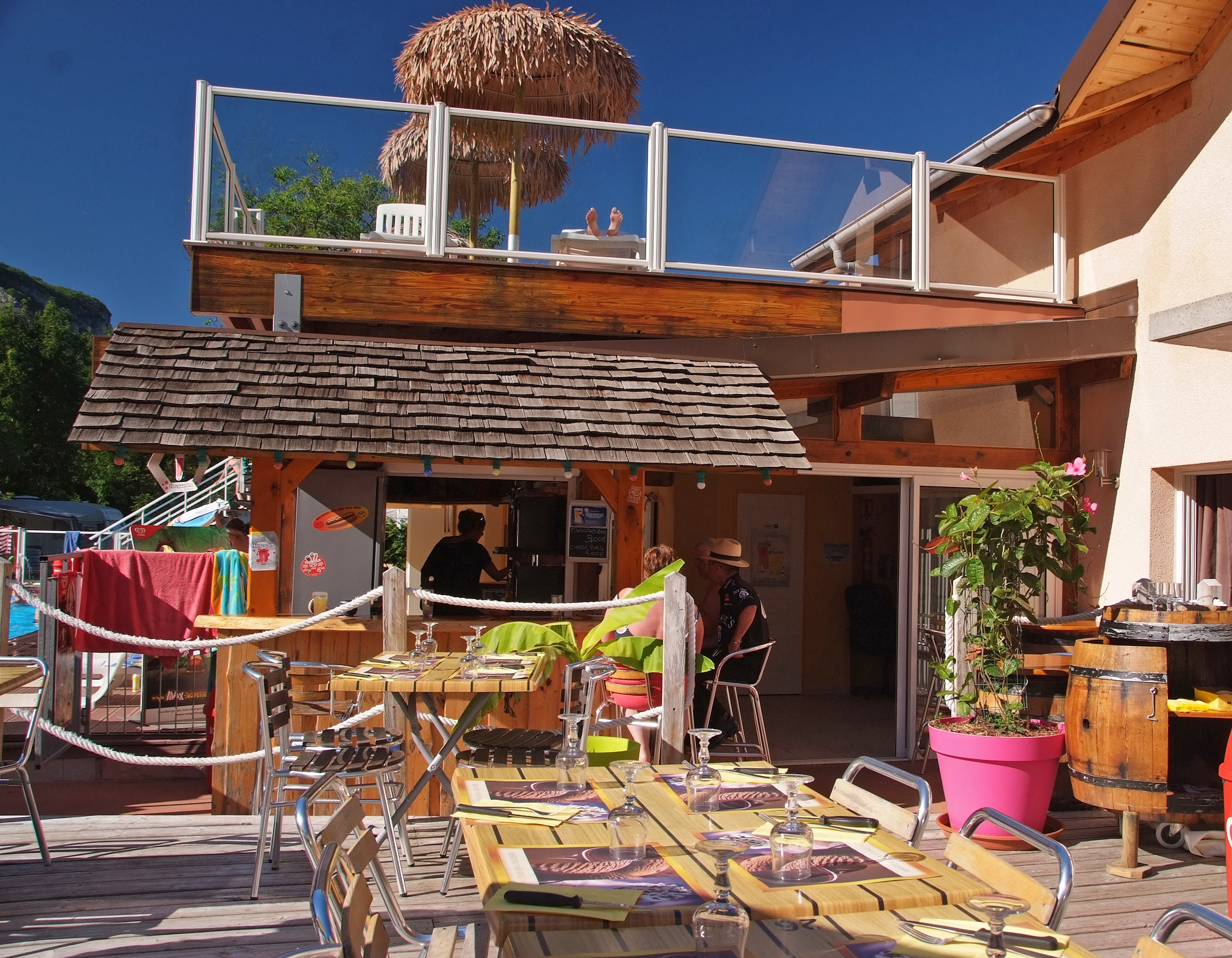 Lathuile Restaurant camping Les Fontaines